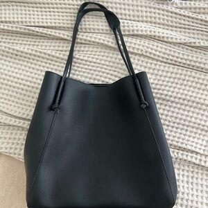 mango black tote